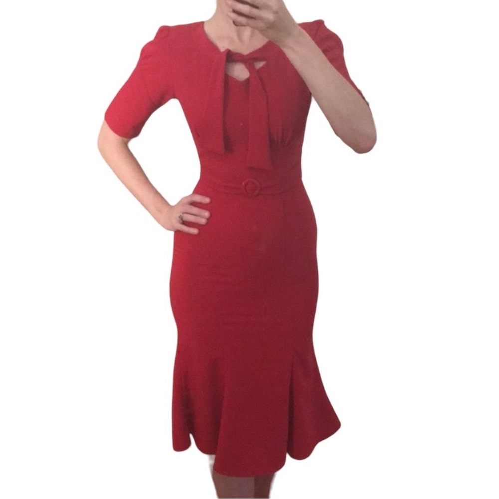 Stop Staring red dress size small